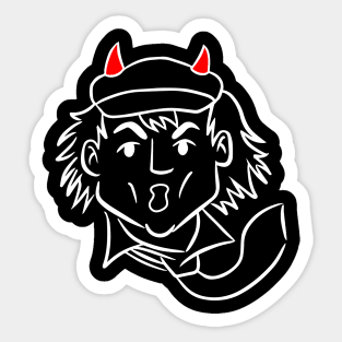 Angus Face Sticker